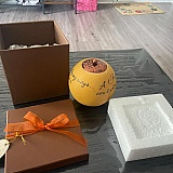 First one real image...where no bracelet...and 2nd one which they have shown on gift site