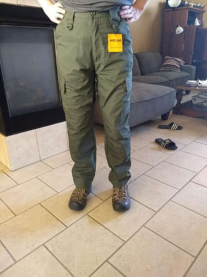 Hard land clearance pants