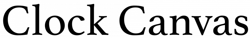 business logo of ClockCanvas