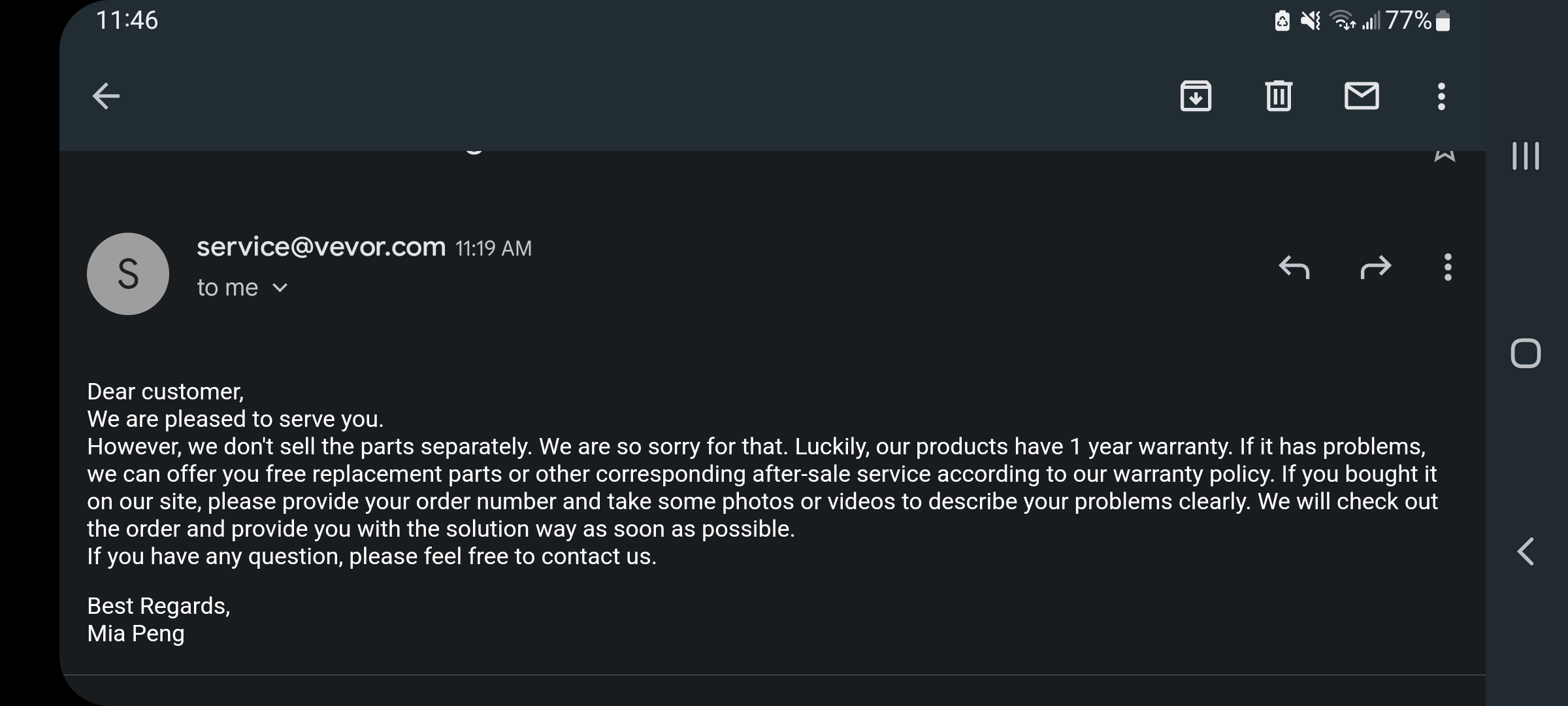 Vevor Reviews 745 Reviews of Sitejabber