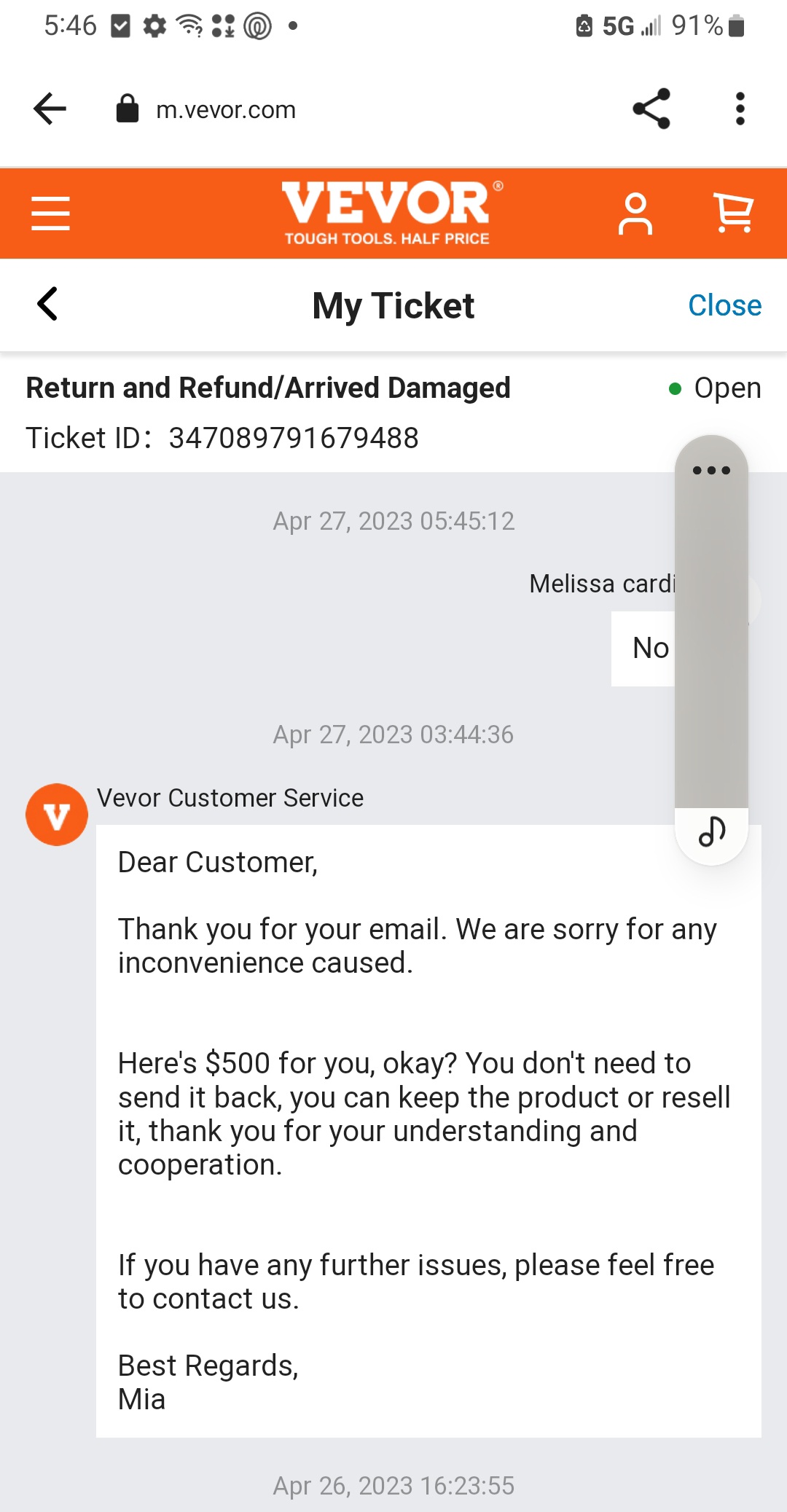 Vevor Reviews 119 Reviews of Sitejabber