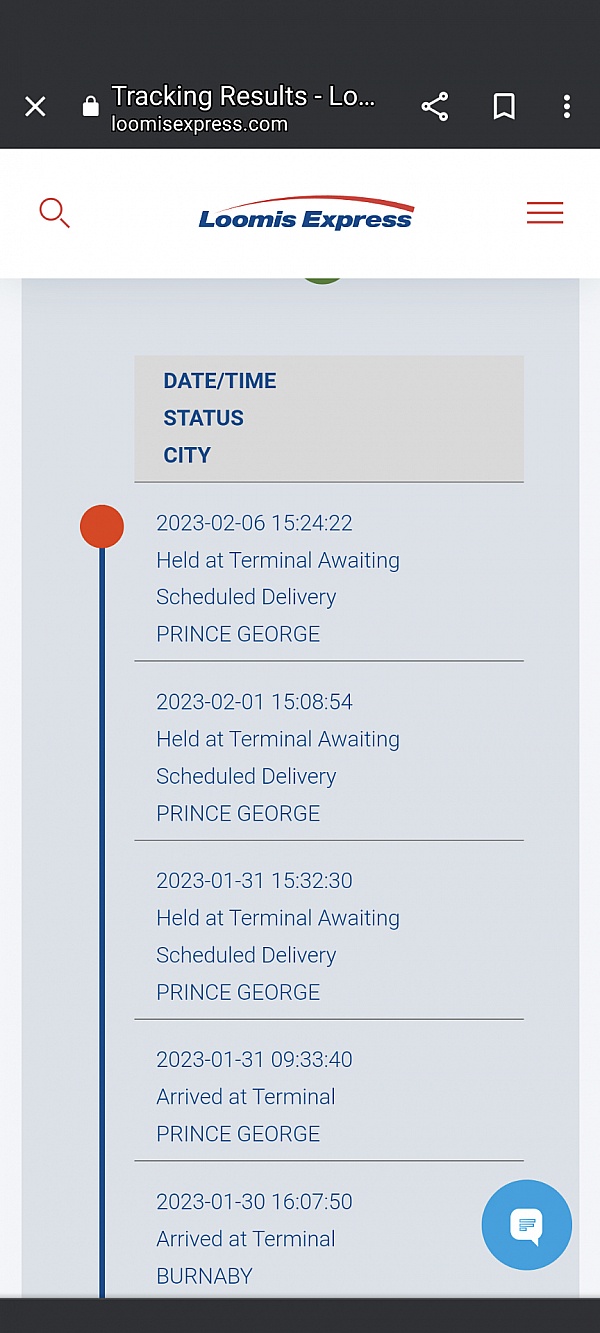 Loomis Express Reviews 54 Reviews of Sitejabber