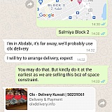 OLX seller feedback