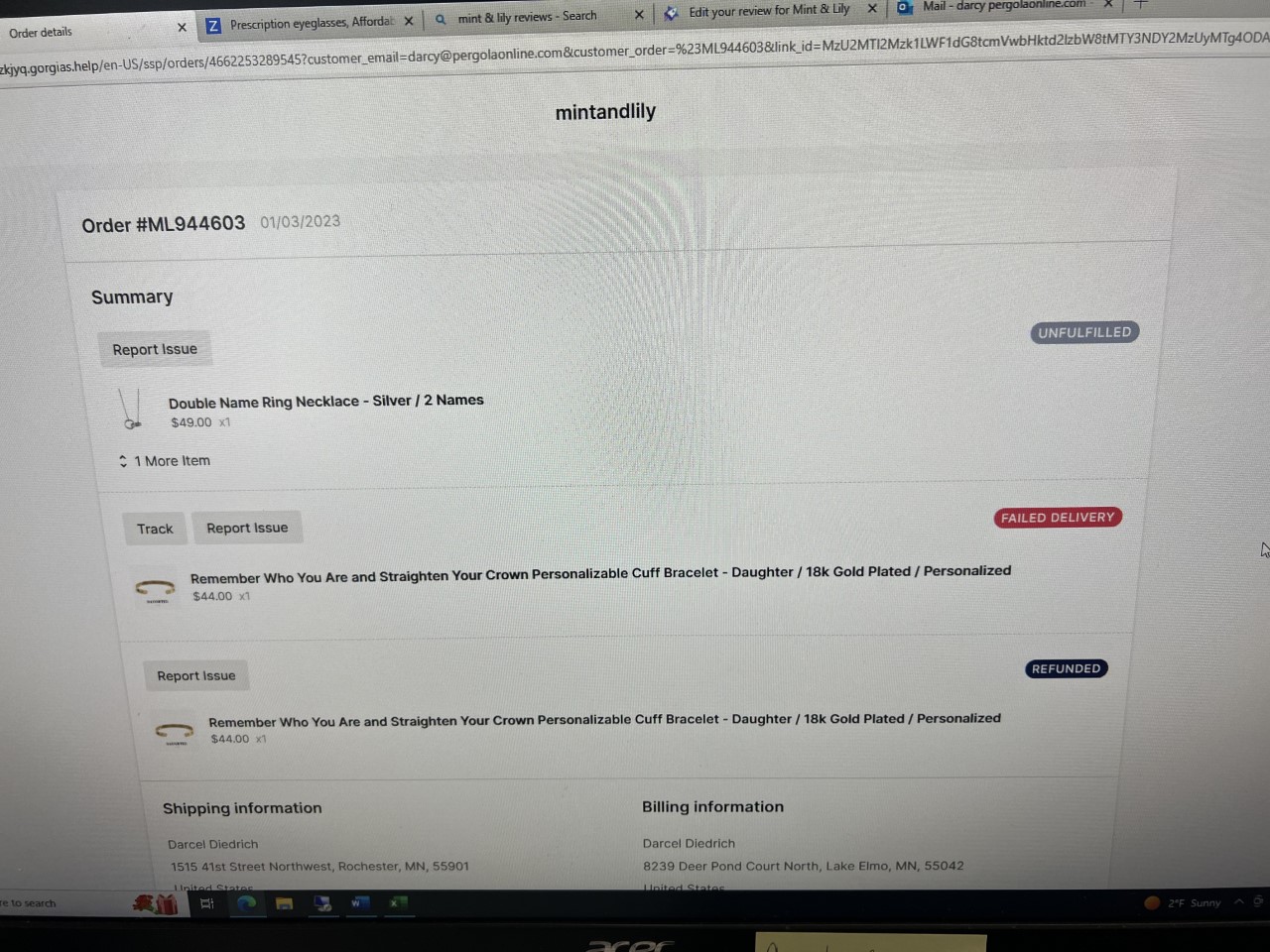 Mint & Lily Reviews 4,577 Reviews of Sitejabber