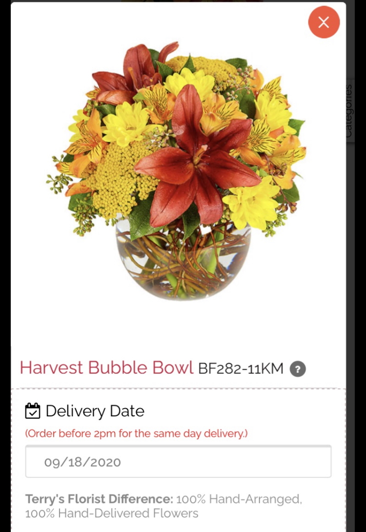 Terry’s Florist Reviews 198 Reviews of Sitejabber
