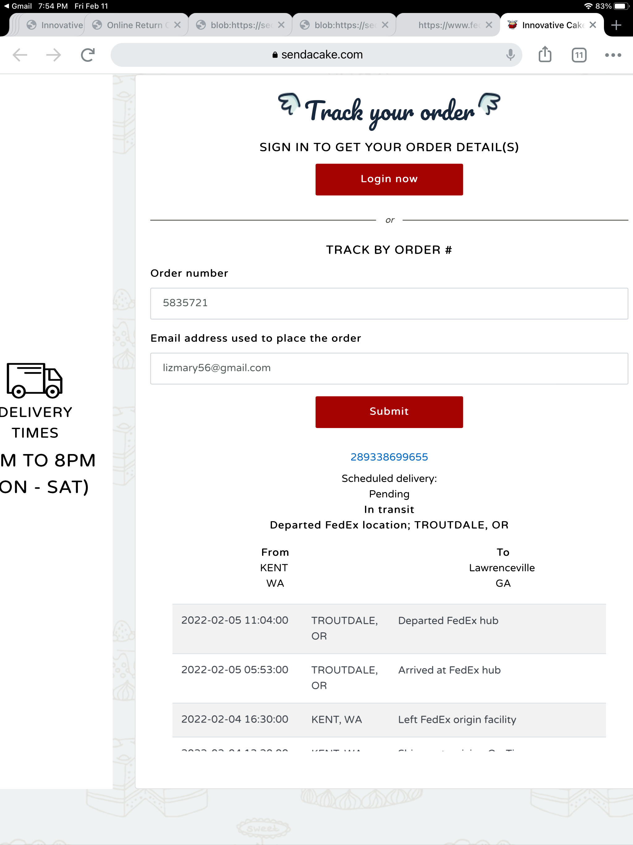 Send A Cake Reviews - 22 Reviews of Sendacake.com | Sitejabber