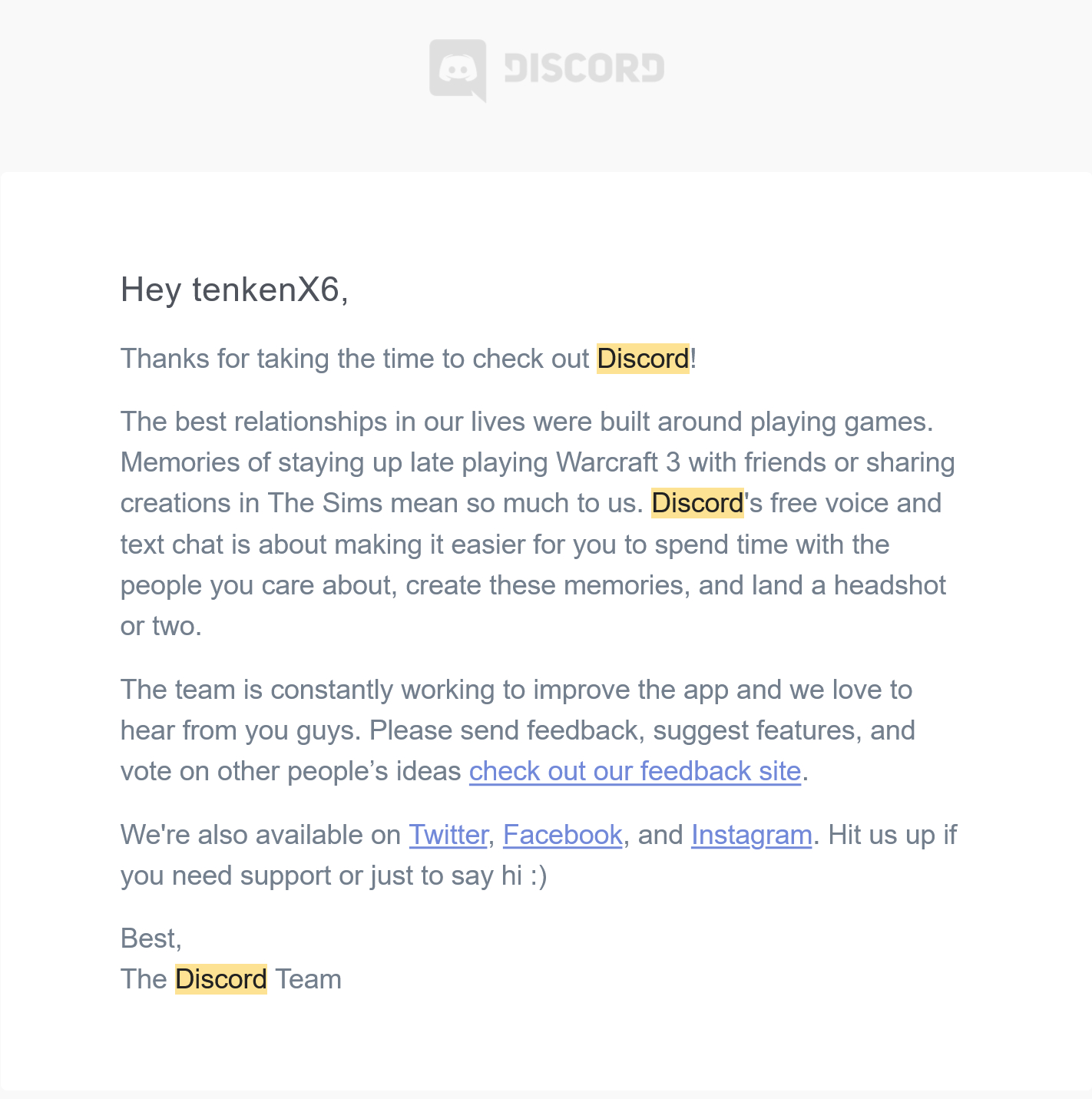 Discord Review