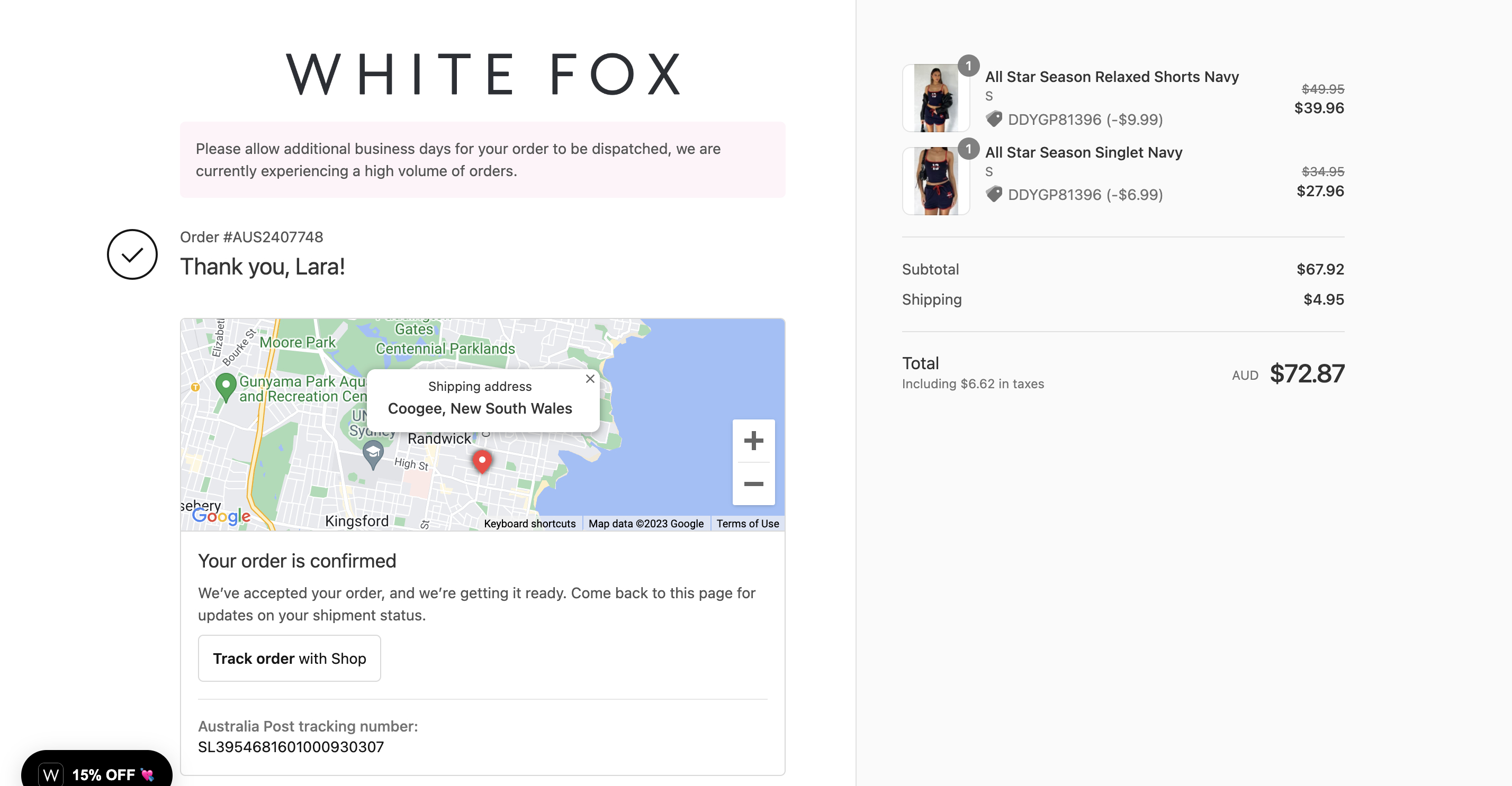 White Fox Boutique AU Reviews 551 Reviews of Sitejabber