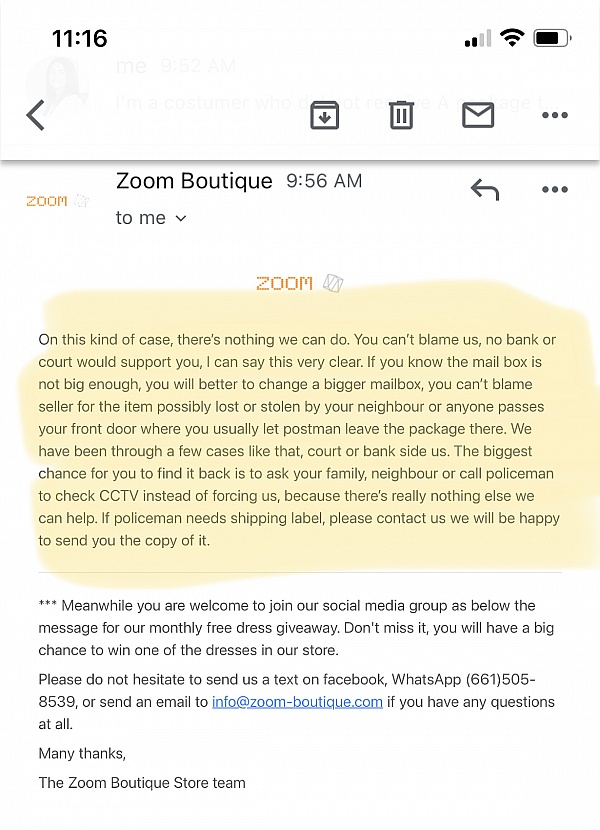 Zoom Boutique Store Reviews 17 Reviews of Sitejabber