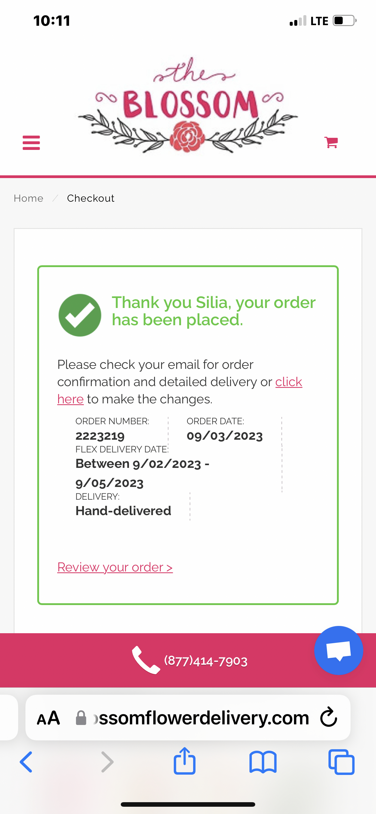 Blossom Flower Delivery Reviews 686 Reviews of Blossomflowerdelivery