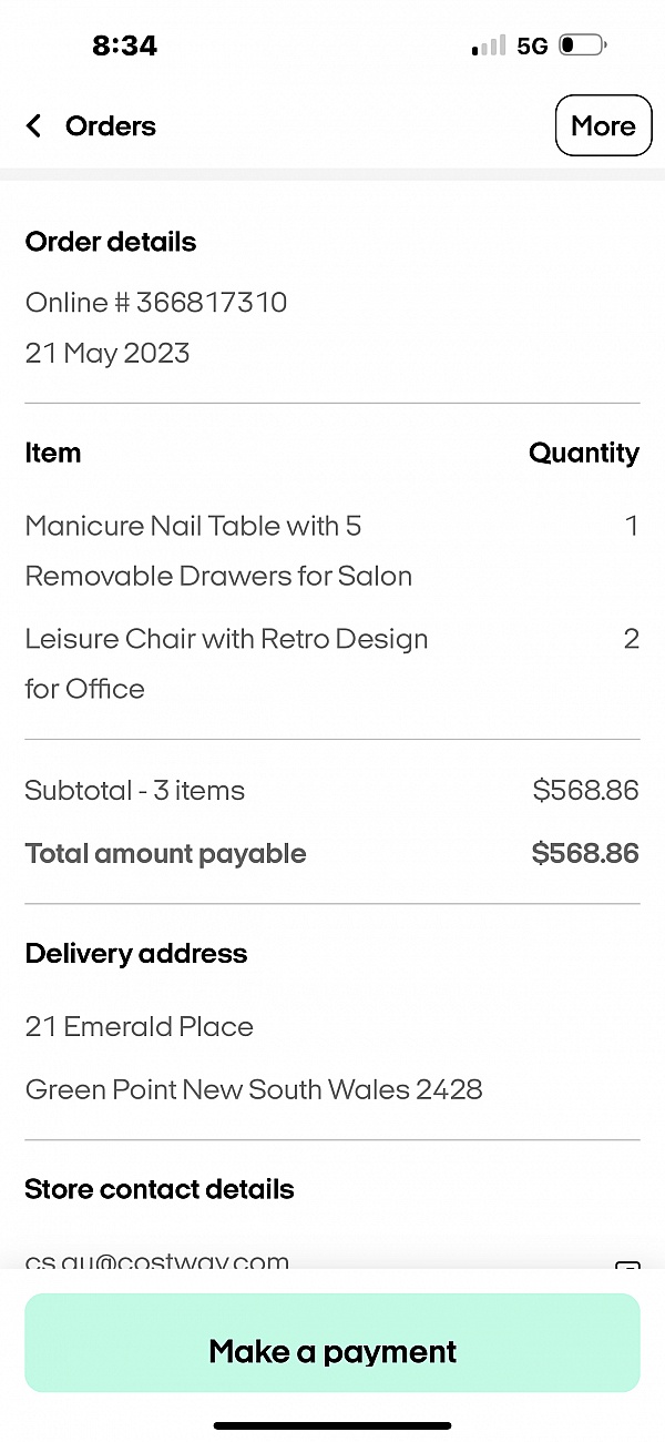 Costway Reviews 1,235 Reviews of Sitejabber