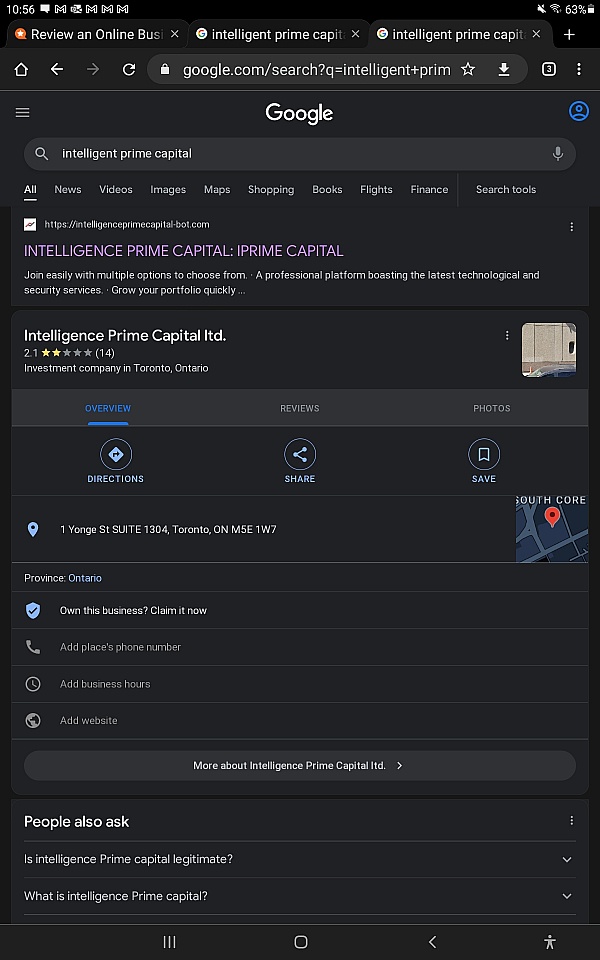 Intelligence Prime Capital Reviews 38 Reviews Of Iprimecapital 
