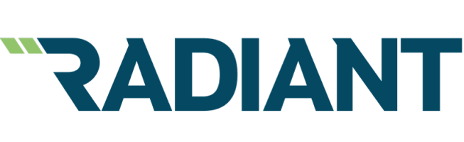 business logo of Radiant.digital