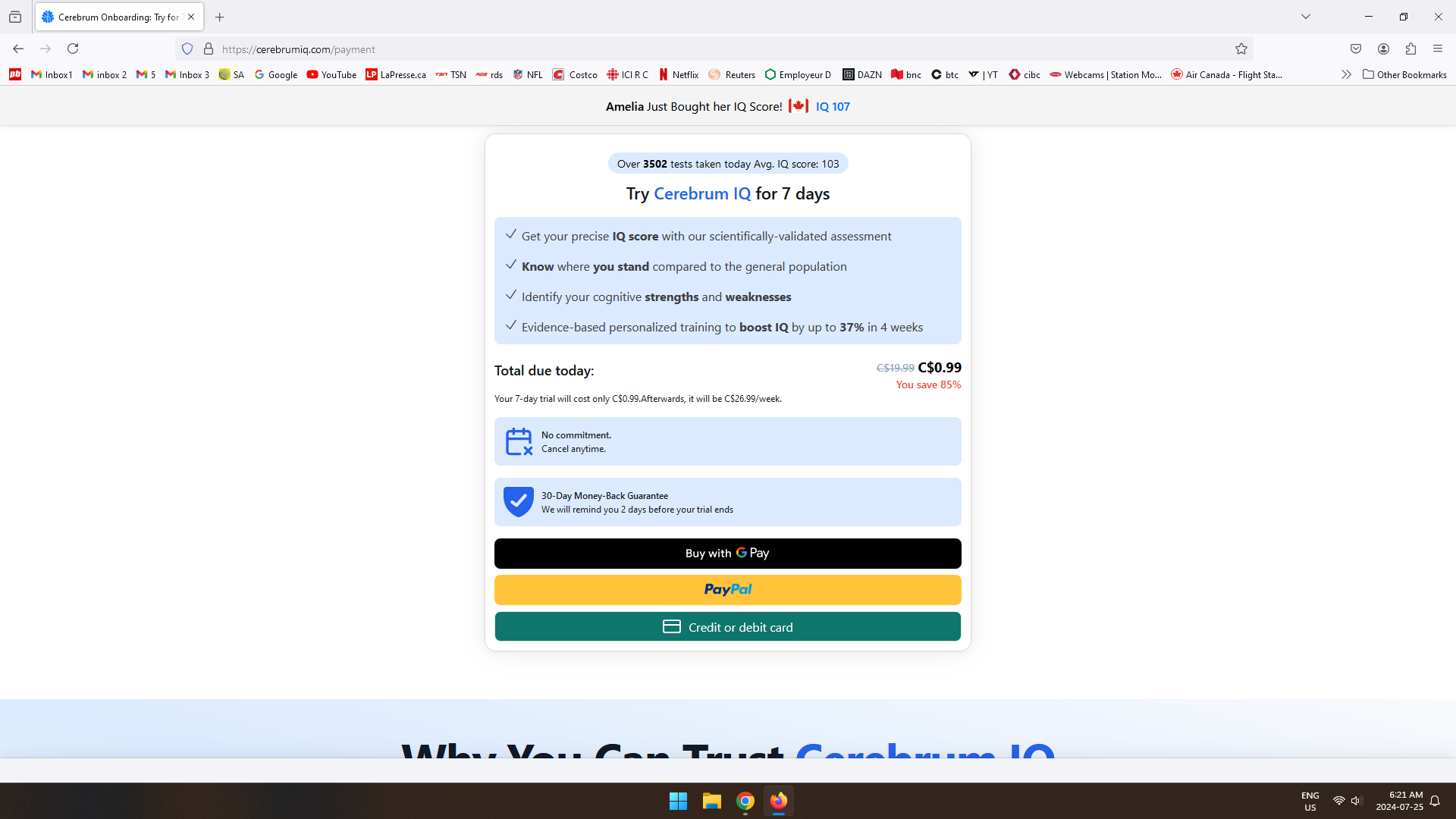 Cerebrum IQ Reviews 146 Reviews of Sitejabber
