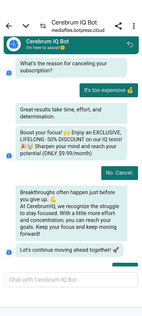 Cerebrum IQ Reviews 165 Reviews of Sitejabber