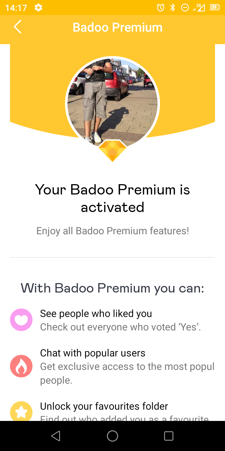 How to stop badoo premium subscription