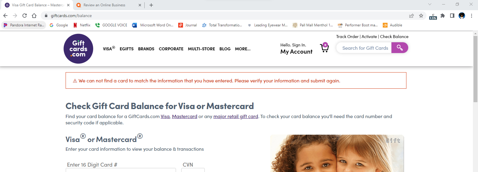 Is Gift Cards Legit