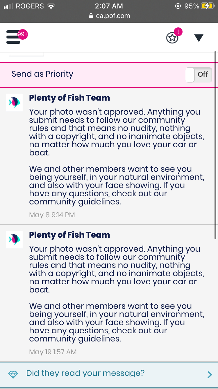 official plenty of fish website