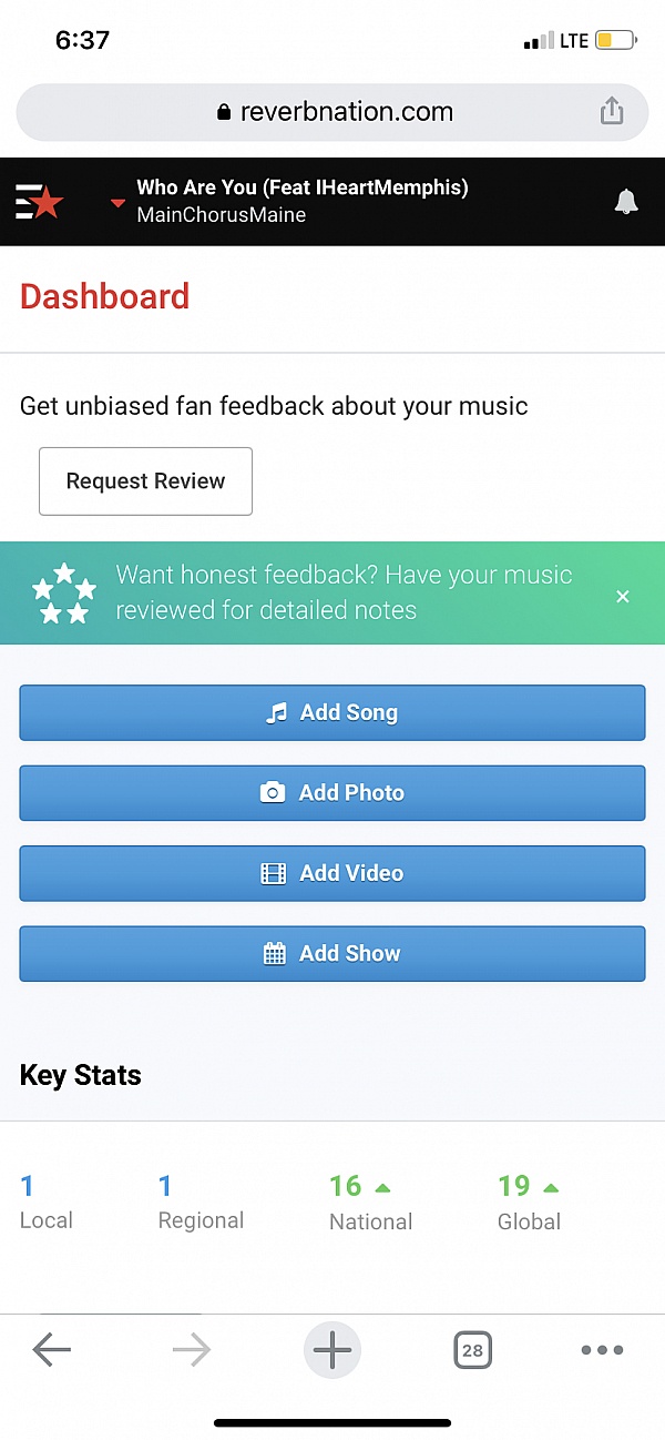 ReverbNation Reviews 143 Reviews of Sitejabber