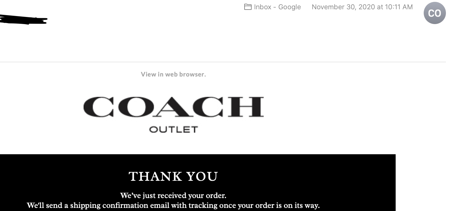 I ordered from the ONLINE COACH OUTLET : Did I love or hate my new