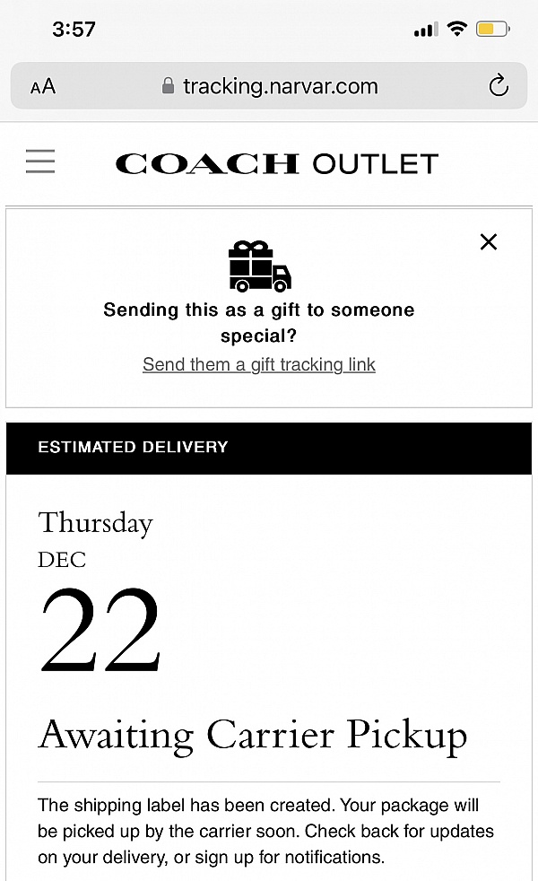 Coach Outlet Reviews 358 Reviews of Sitejabber