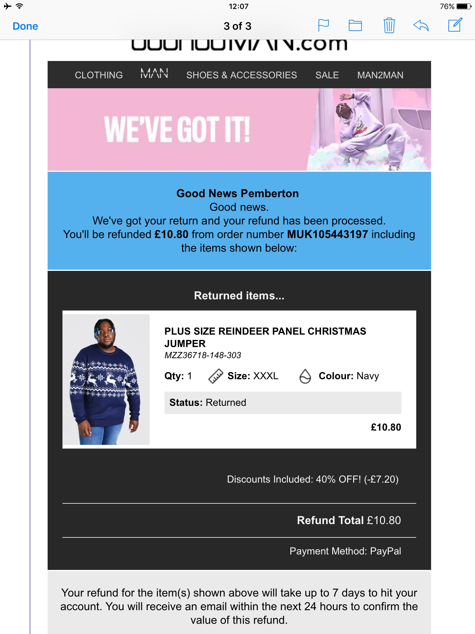 boohoo returns usa