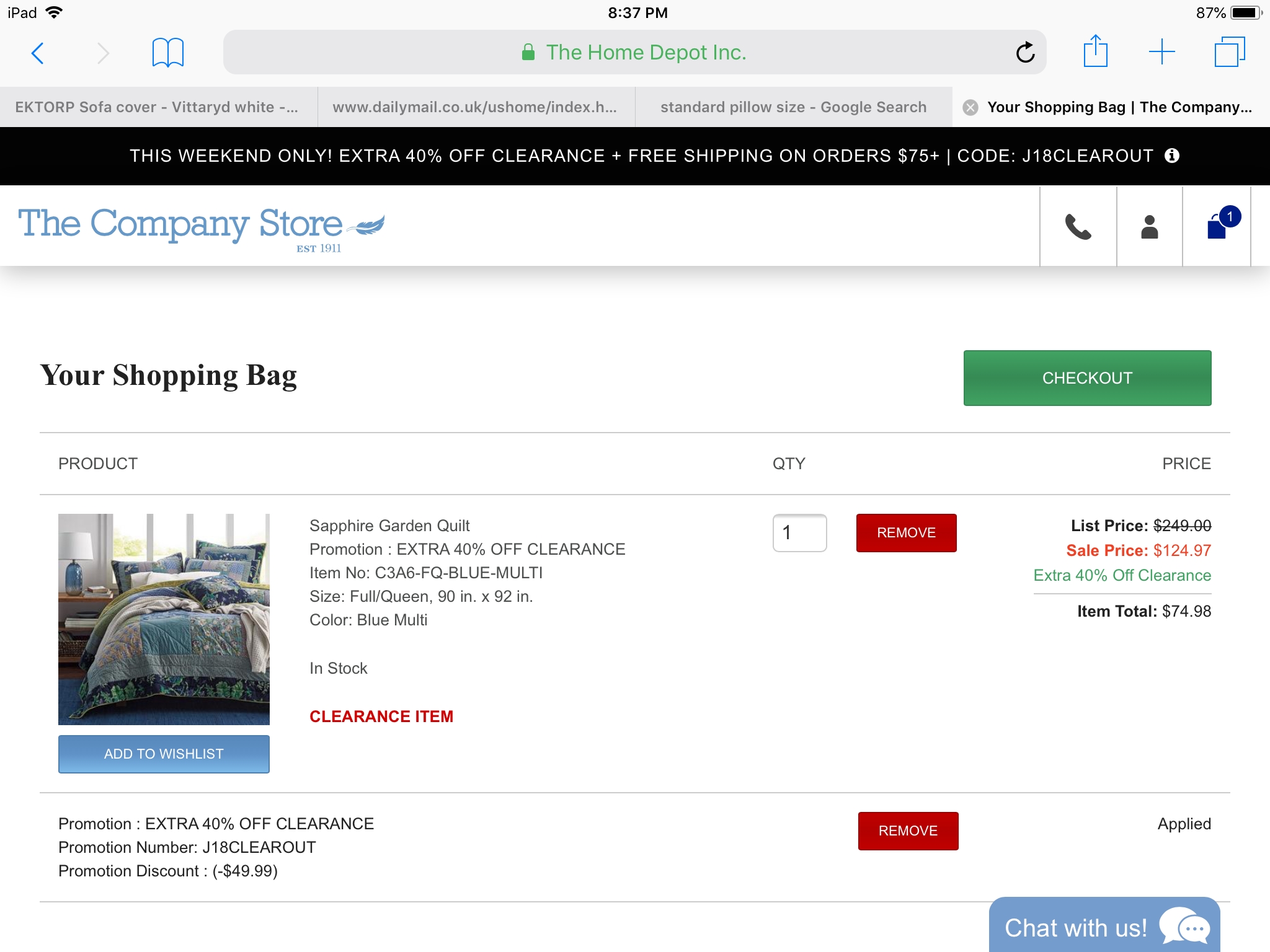The Company Store Reviews 175 Reviews of Sitejabber