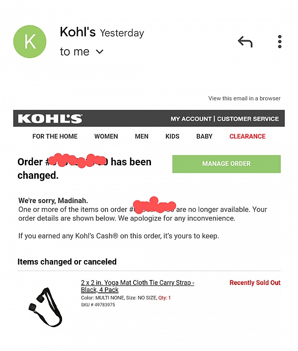 Kohl's Reviews 928 Reviews of Sitejabber
