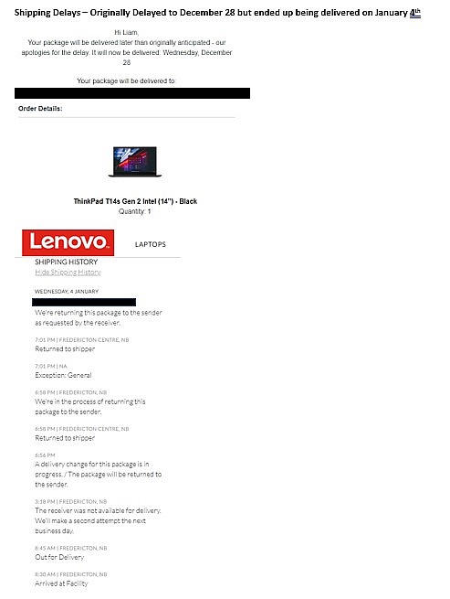 Lenovo Reviews - 137 Reviews of  | Sitejabber