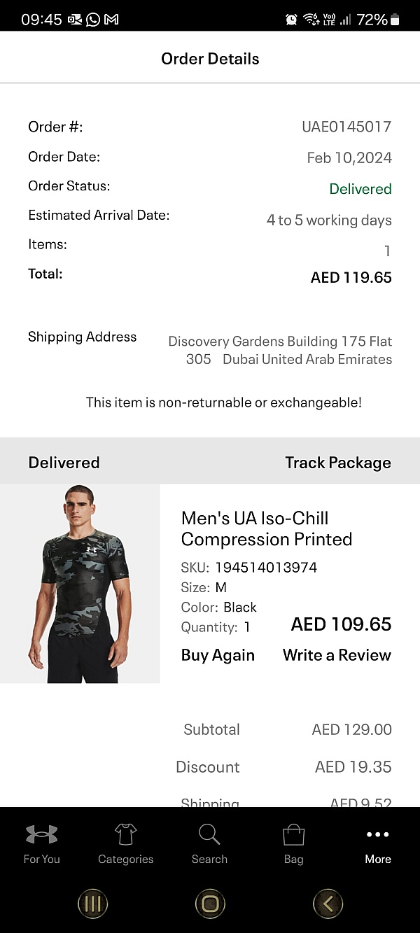 Under Armour Reviews 187 Reviews of Underarmour Sitejabber