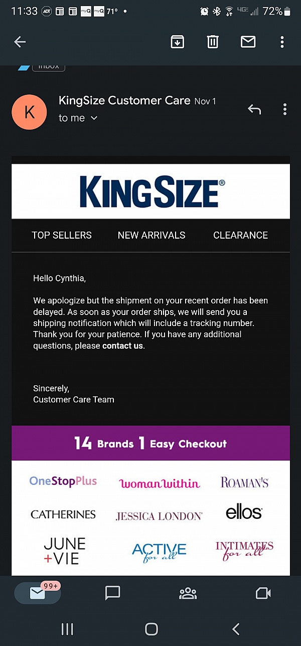 KingSize Direct Reviews 472 Reviews of Sitejabber