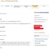 Aww. Did vendor forget about the recourse period? I think so!