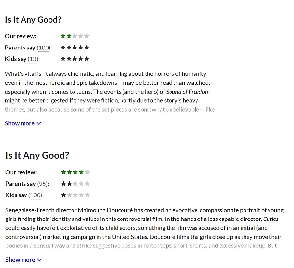 Common Sense Media Reviews 55 Reviews of