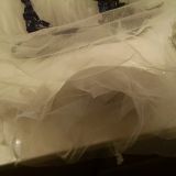 Right hand corner is a wad of threads