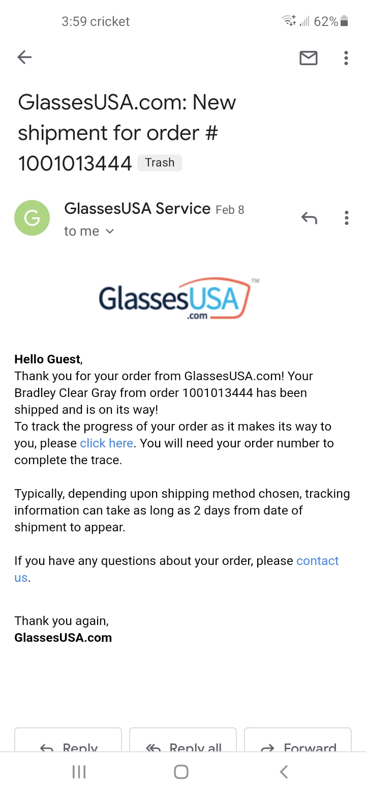 GlassesUSA Reviews - 5,320 Reviews of Glassesusa.com | Sitejabber