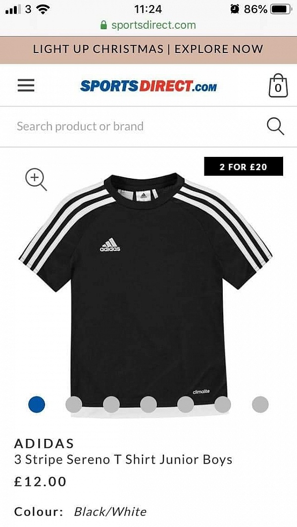 adidas slides junior sports direct