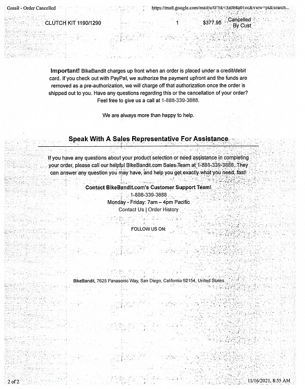 BikeBandit Reviews 338 Reviews of Sitejabber