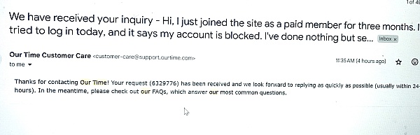 Hours after joining. I signed up for 6 months not 3 product 0