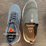Tallmenshoes size 13 more like size 10 or 11