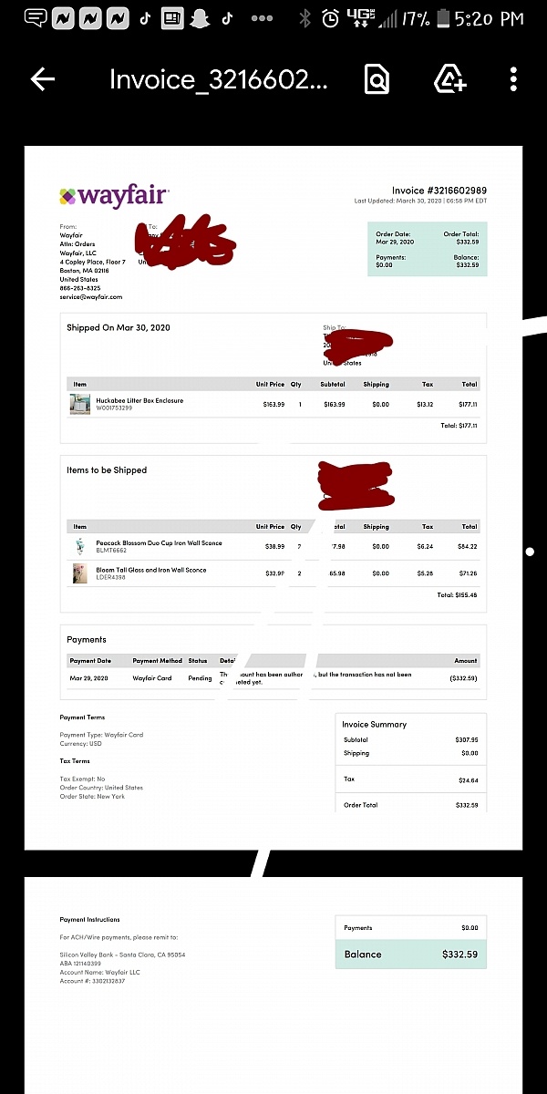 Wayfair Reviews 1,060 Reviews of Sitejabber