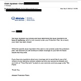 Did I mention the insurance was for BEAN BAG CHAIR!