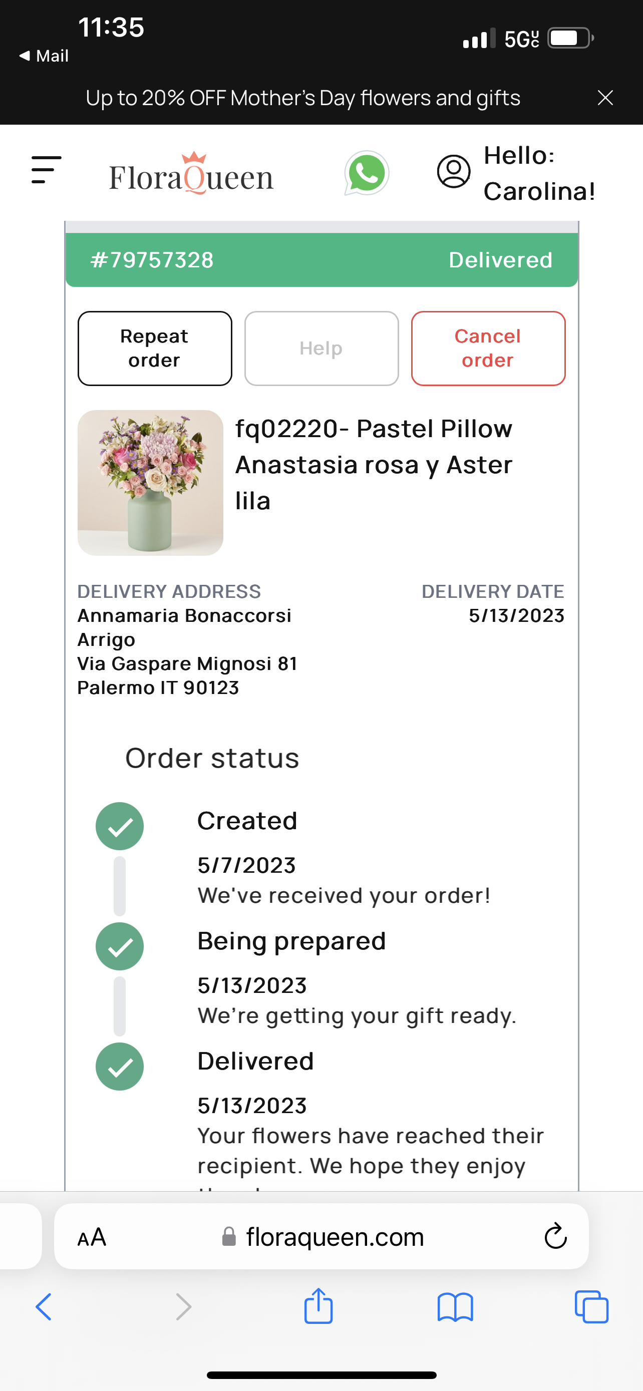 FloraQueen Reviews 753 Reviews of Sitejabber