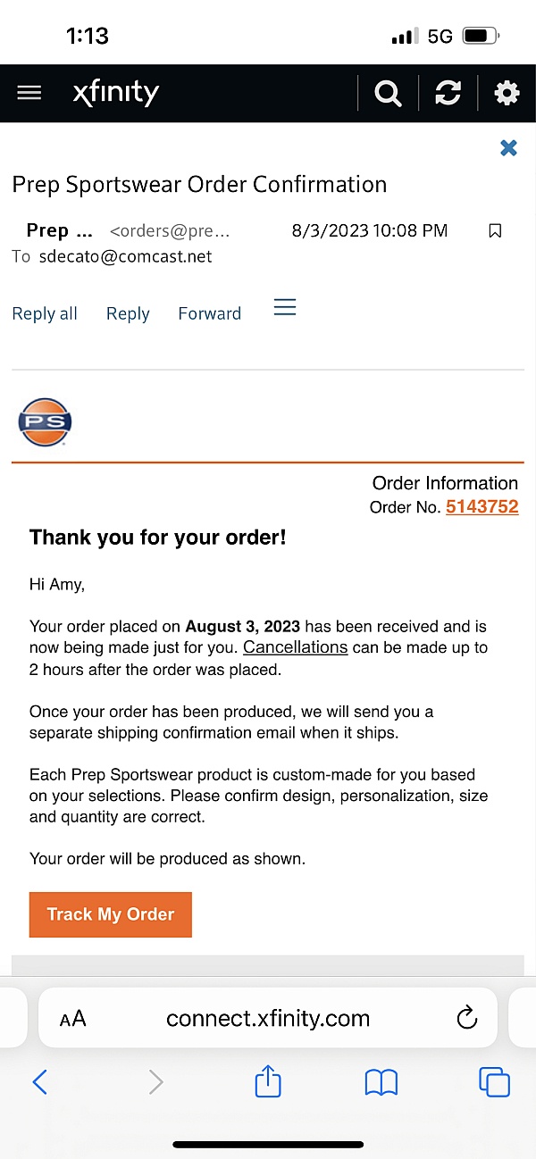 Prep Sportswear product 0