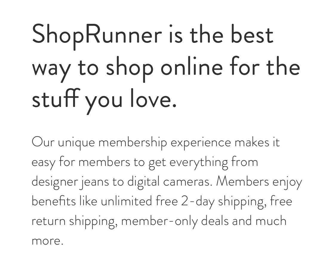 Shoprunner Reviews 134 Reviews of Sitejabber