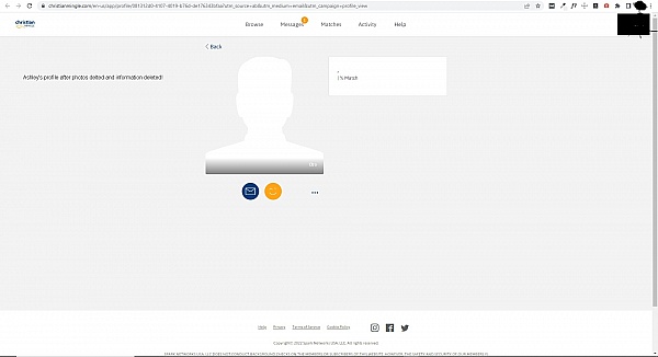 This is what comes up now when I click the link to view &quot;Ashley&#039;s&quot; profile now! product 0