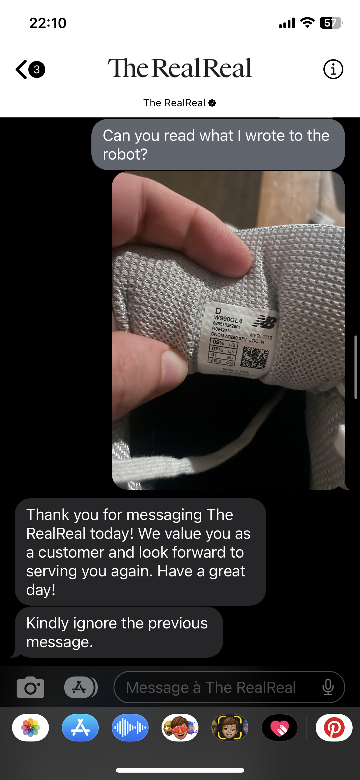 Don't get scammed by @therealreal @vestiairecollective