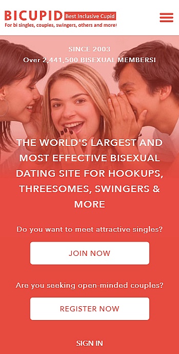 Finding the best bi curious dating site