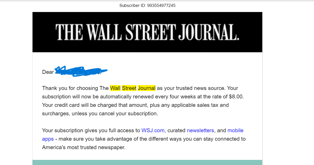 What Makes The Wall Street Journal Look Like The Wall Street