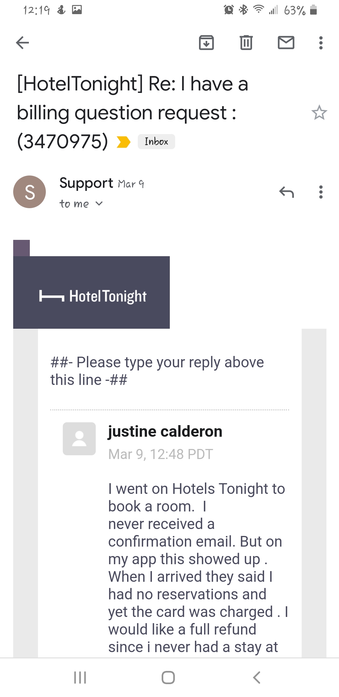 Hotel tonight login