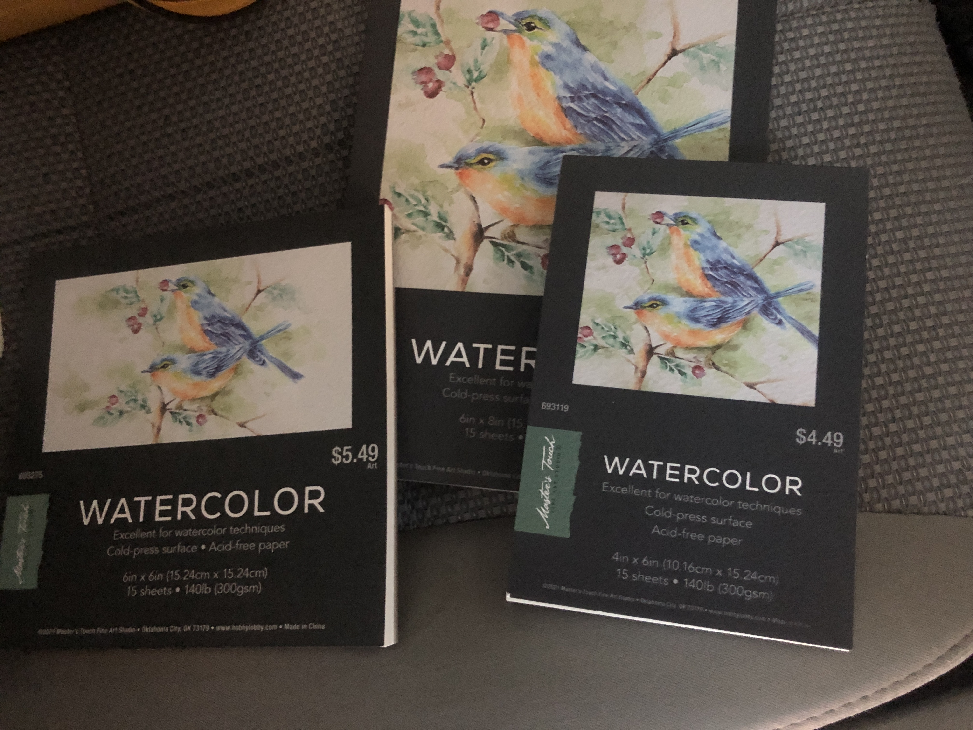 Master's Touch Watercolor Paper Pad, Hobby Lobby